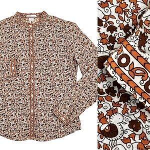 KORS MICHAEL KORS Vintage Red Label printed Long Sleeve button-up shirt